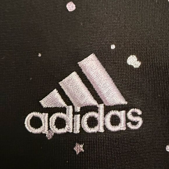 Adidas Black and White Logo Jacket - Picture 2 of 4